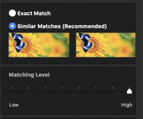 High Matching Level