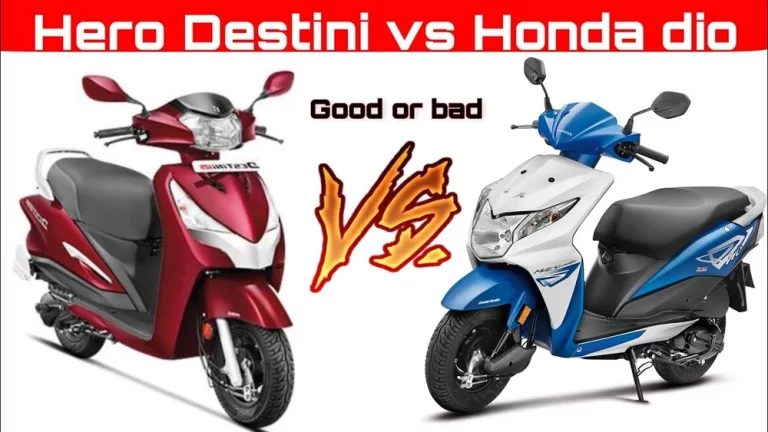 Hero Destini Prime vs. Honda Dio 125