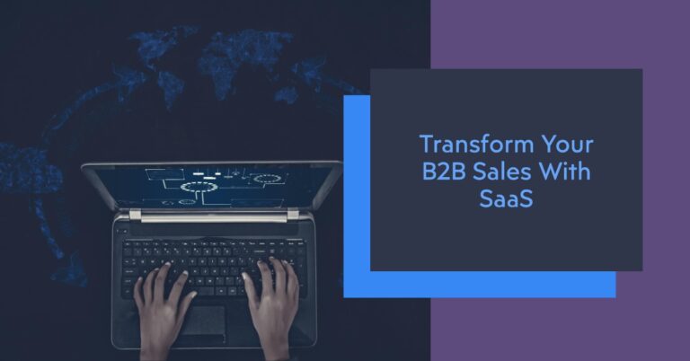 B2B Sales Community's Transformation through SaaS