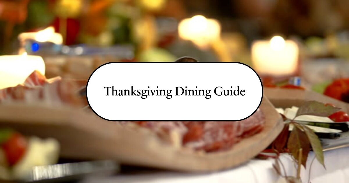 Restaurants Open On Thanksgiving