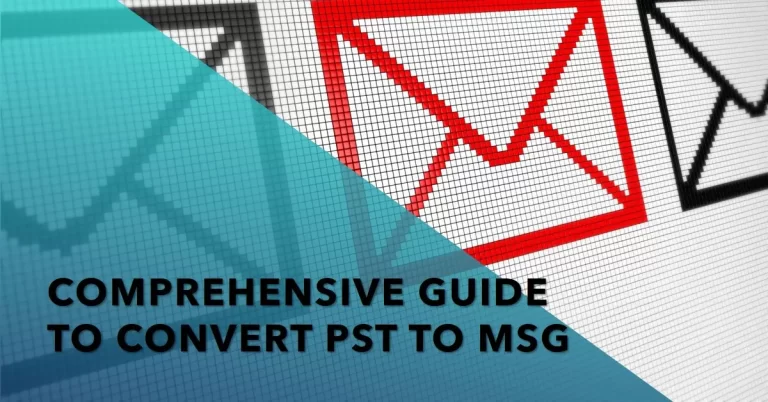 Convert PST to MSG File