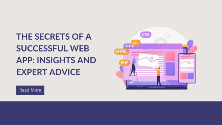 Secrets of a Successful Web App