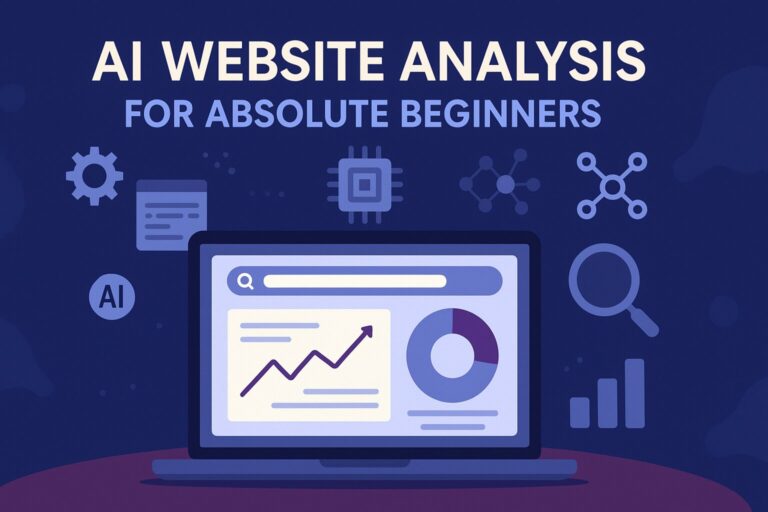 AI Website Analysis for Absolute Beginners