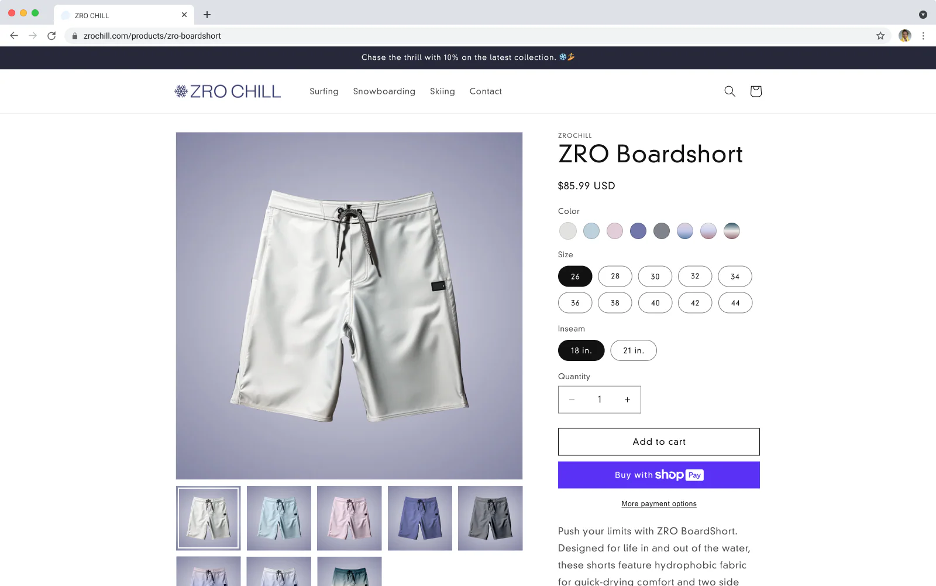 Shopify combined listings